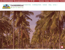 Tablet Screenshot of dharamshiresorts.com